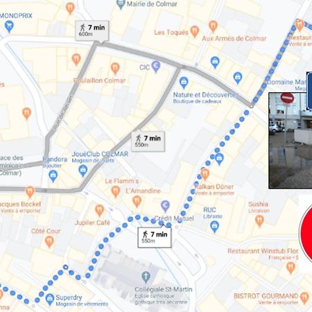 Aux Bijoux De Colmar - Le Saphir - 1 Parking Gratuit Apartman Kültér fotó