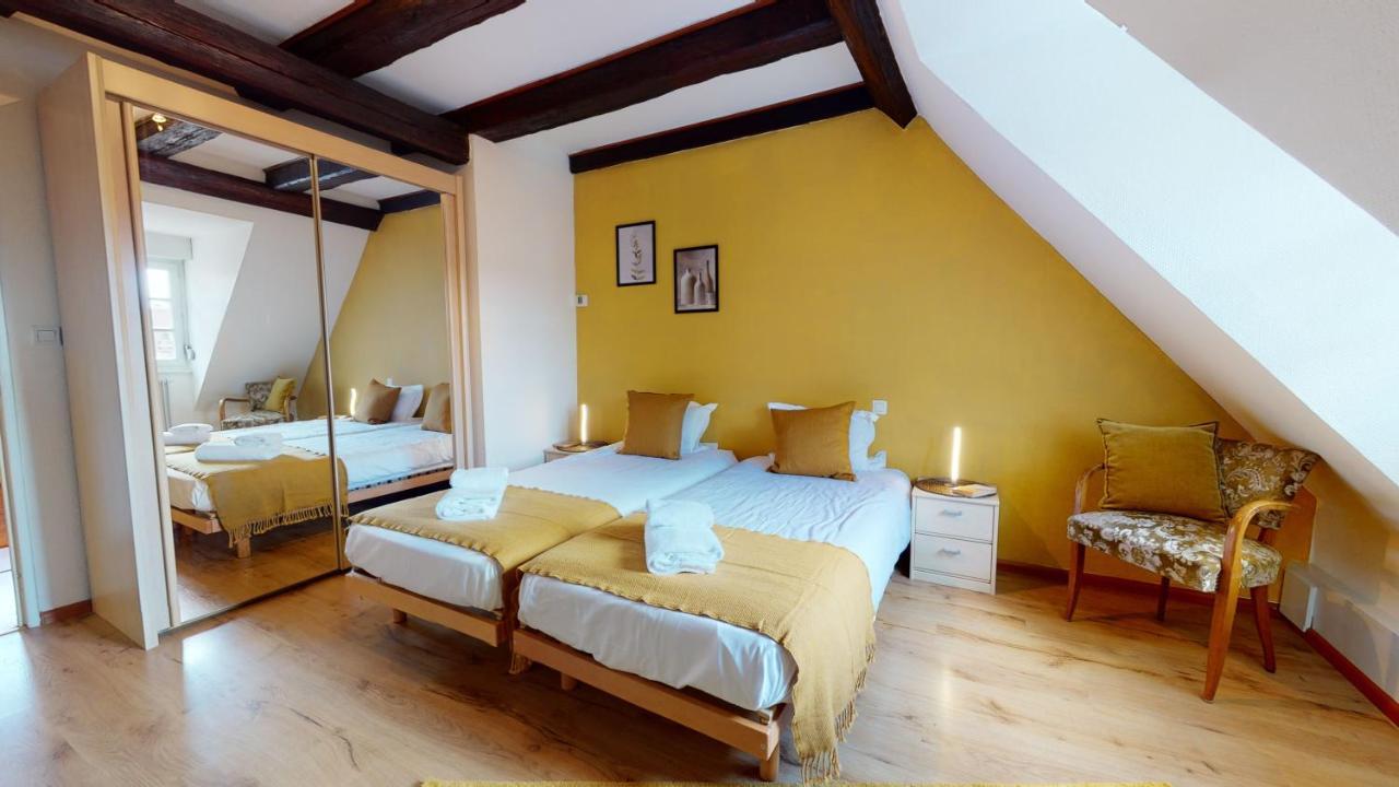 Aux Bijoux De Colmar - Le Saphir - 1 Parking Gratuit Apartman Kültér fotó
